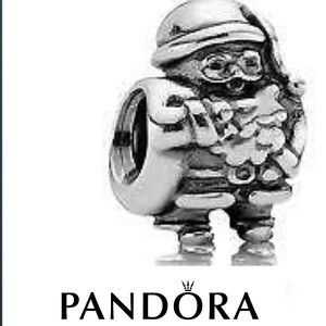Authentic Pandora Santa Clause Christmas Charm!🎅